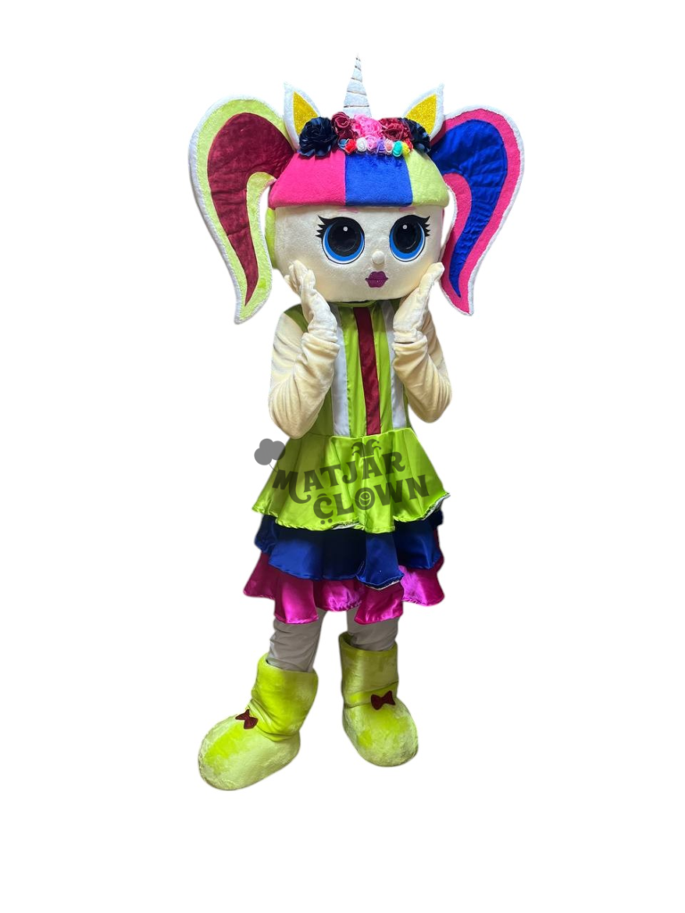 LOL Surprise Doll Mascot Costume | Mascotte Poupée Colorée pour Animations et Événements