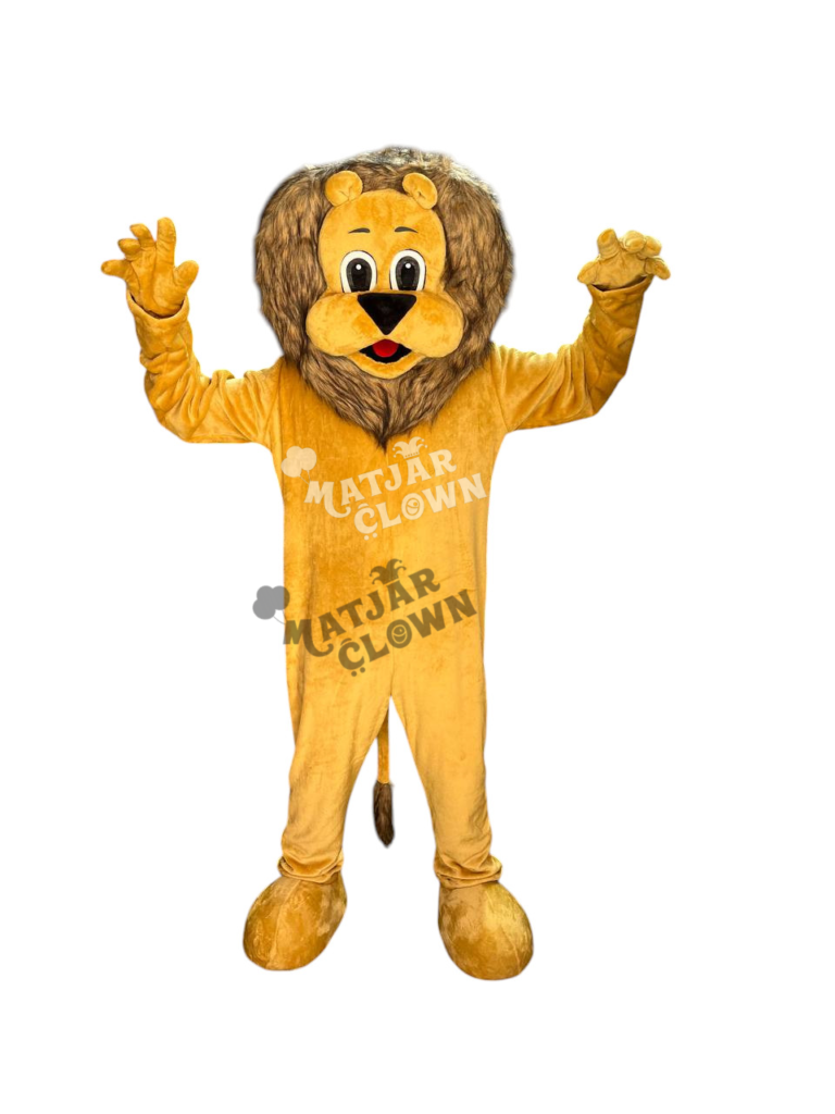 Mascotte Lion Professionnelle – Costume de Lion Géant pour Animations, Événements et Fêtes