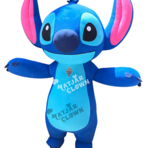 Mascotte Gonflable Stitch – Costume Mascotte Géante pour Animations et Événements