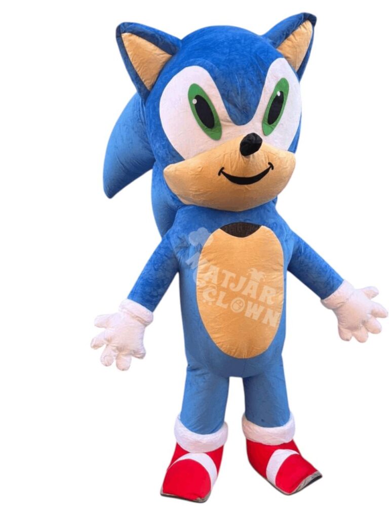Mascotte Gonflable Sonic Géant – Costume d’Animation