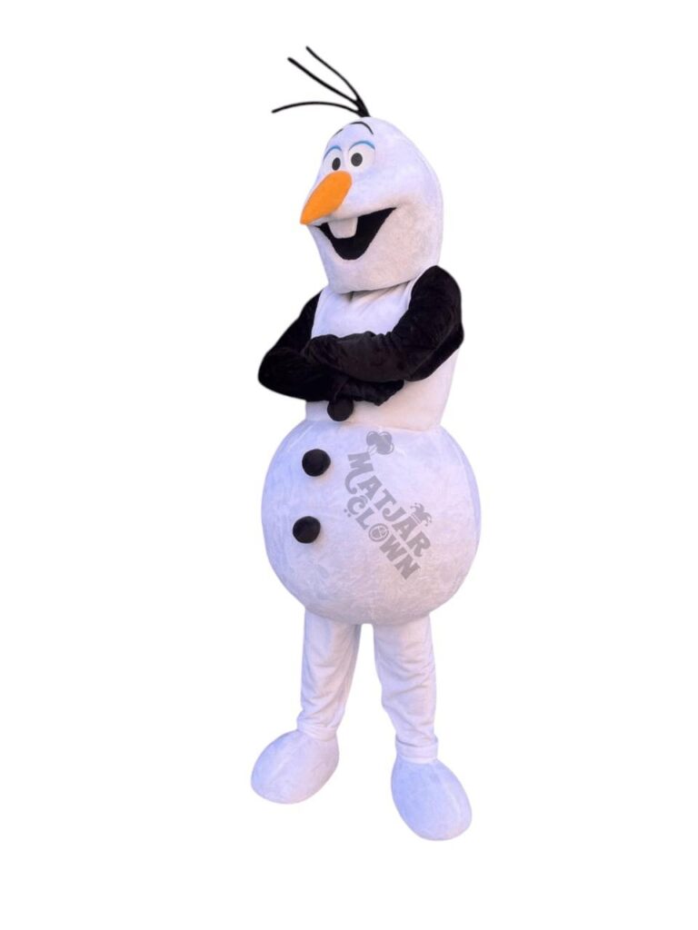 Mascotte bonhomme de neige– Mascotte Professionnelle pour Événements, Animations, Fêtes & Promotions