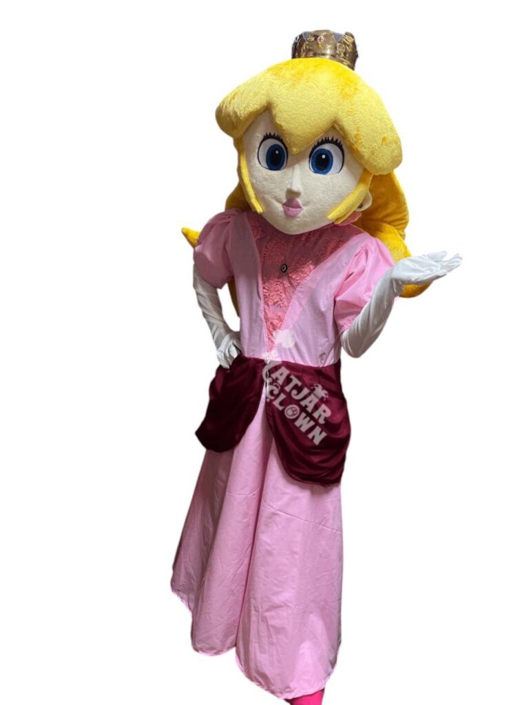 mascotte Princesse Rose -  Costume Complet pour Événements et Animations.